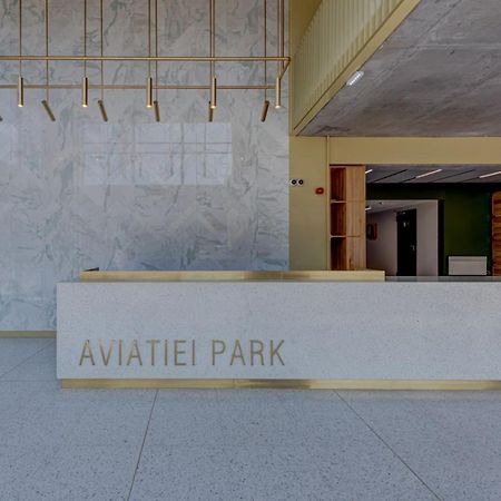 Brooklyn Studio - Aviatiei Park - Netflix - Parking Bukarest Exteriör bild